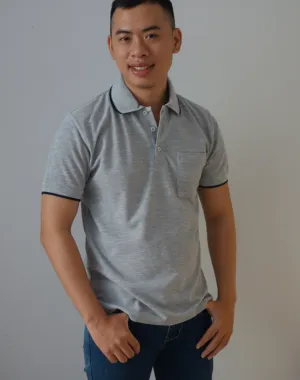 ÁO THUN NAM CỔ DỆT BO ĐẠI NT 2